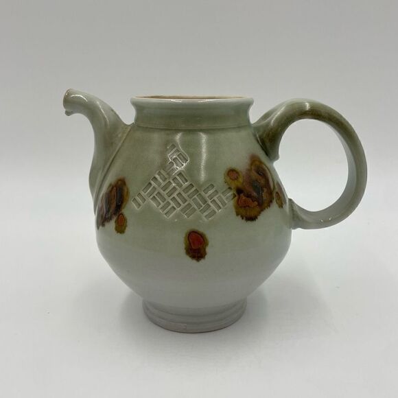 Vintage Ceramic Handmade Serving Pitcher - Picture 1 of 7